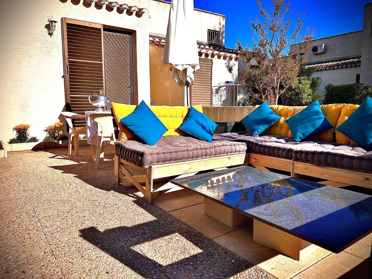 Cozy Studio Avec Terrasse Au Village Naturiste Cap แอกด์ ภายนอก รูปภาพ