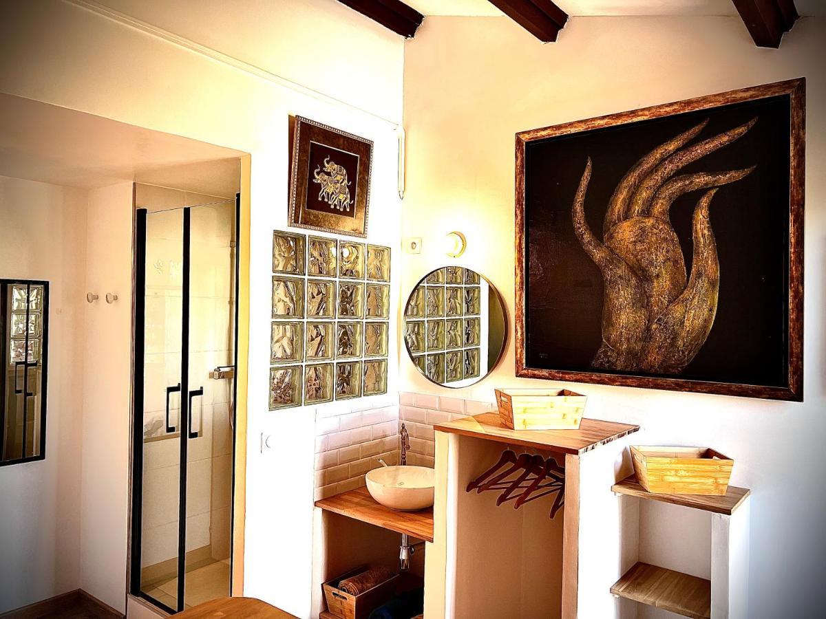 Cozy Studio Avec Terrasse Au Village Naturiste Cap แอกด์ ภายนอก รูปภาพ